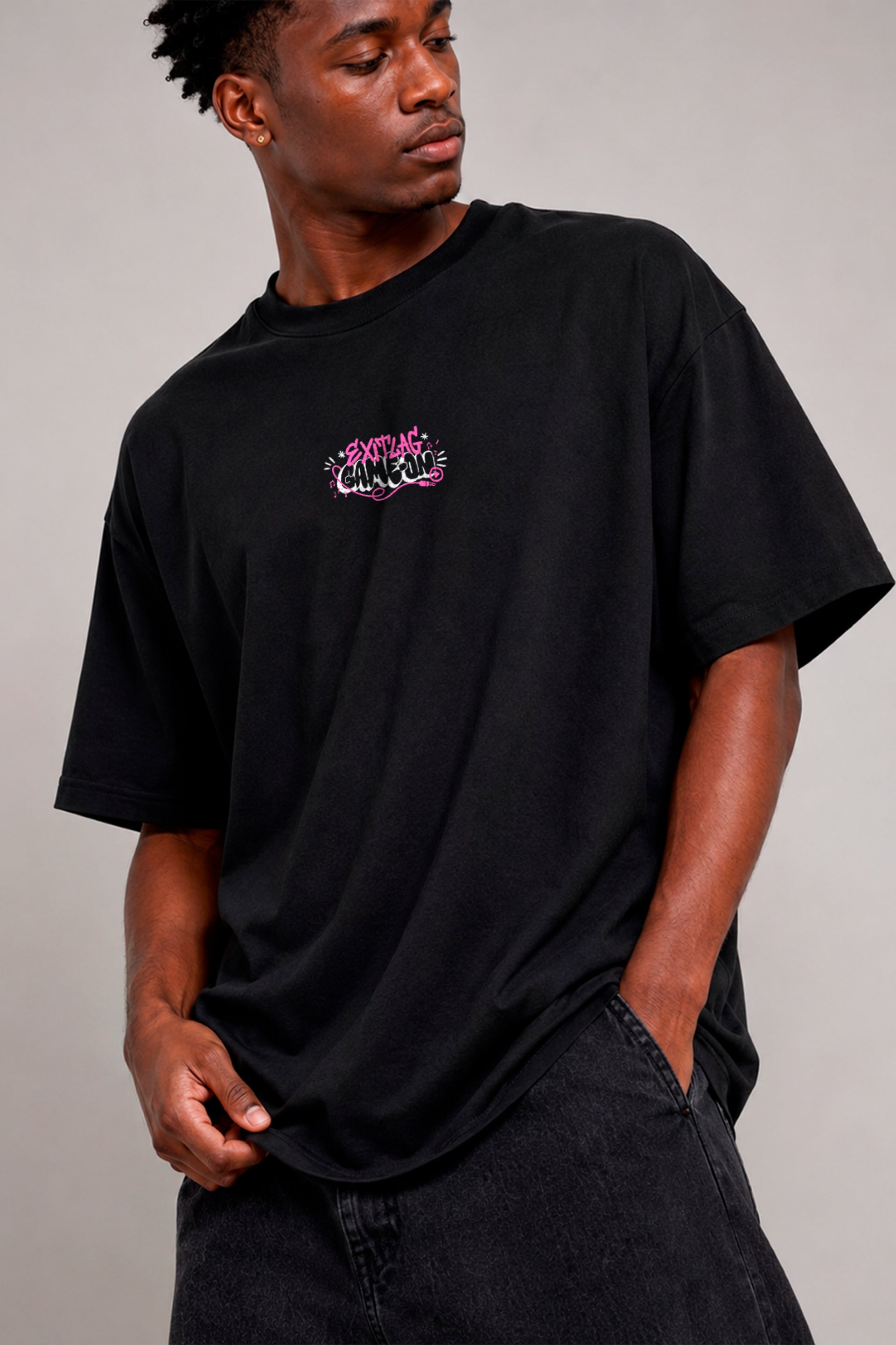 Camiseta Drop "Game On" Versão "Música"