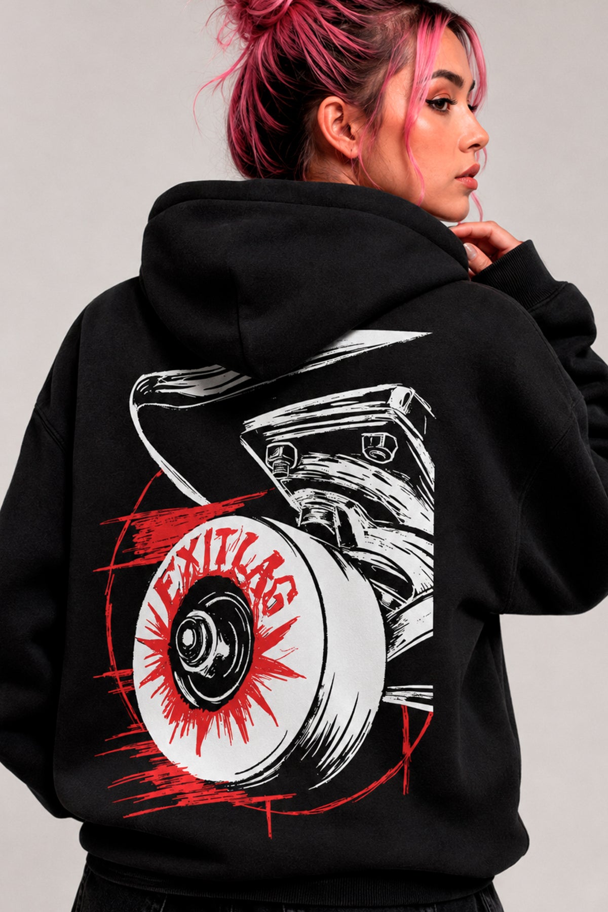 Blusa de Moletom Oversized "Momentum"