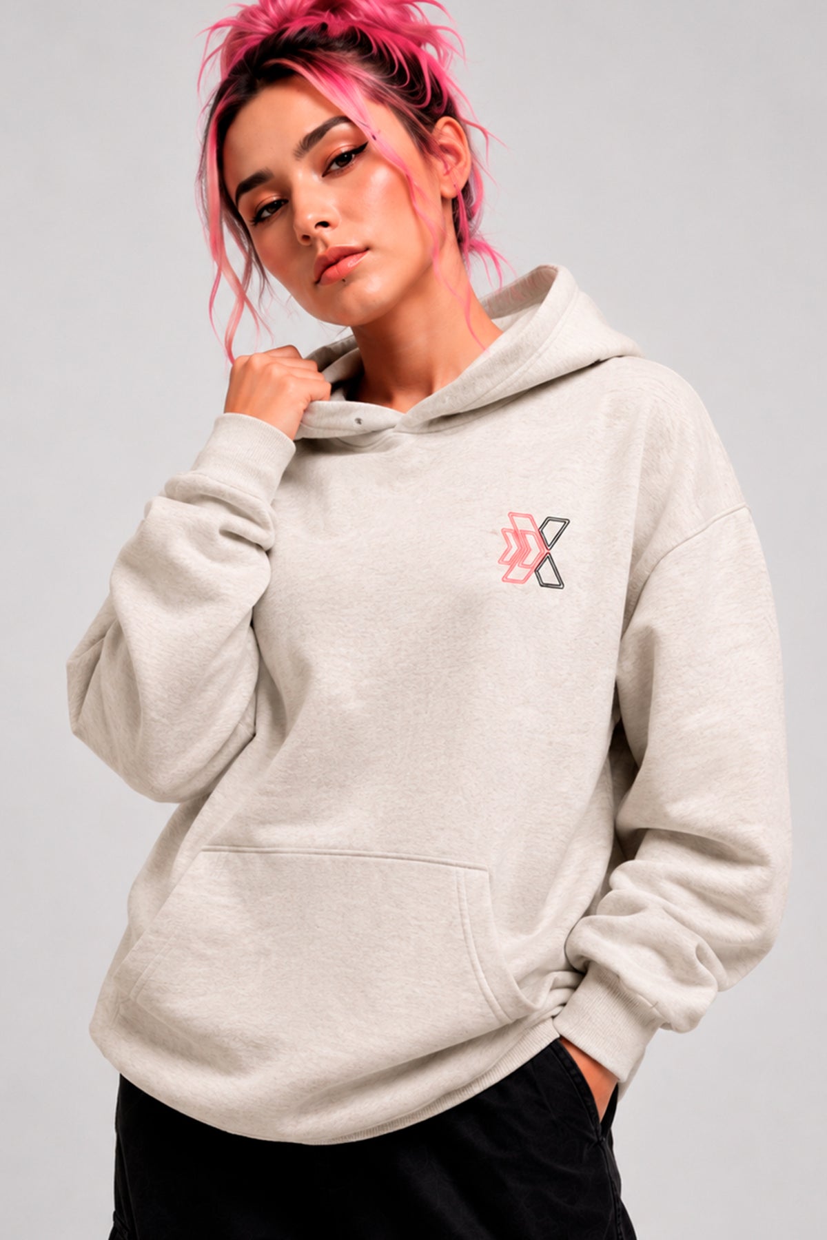 Blusa de Moletom Oversized "SynkZone"