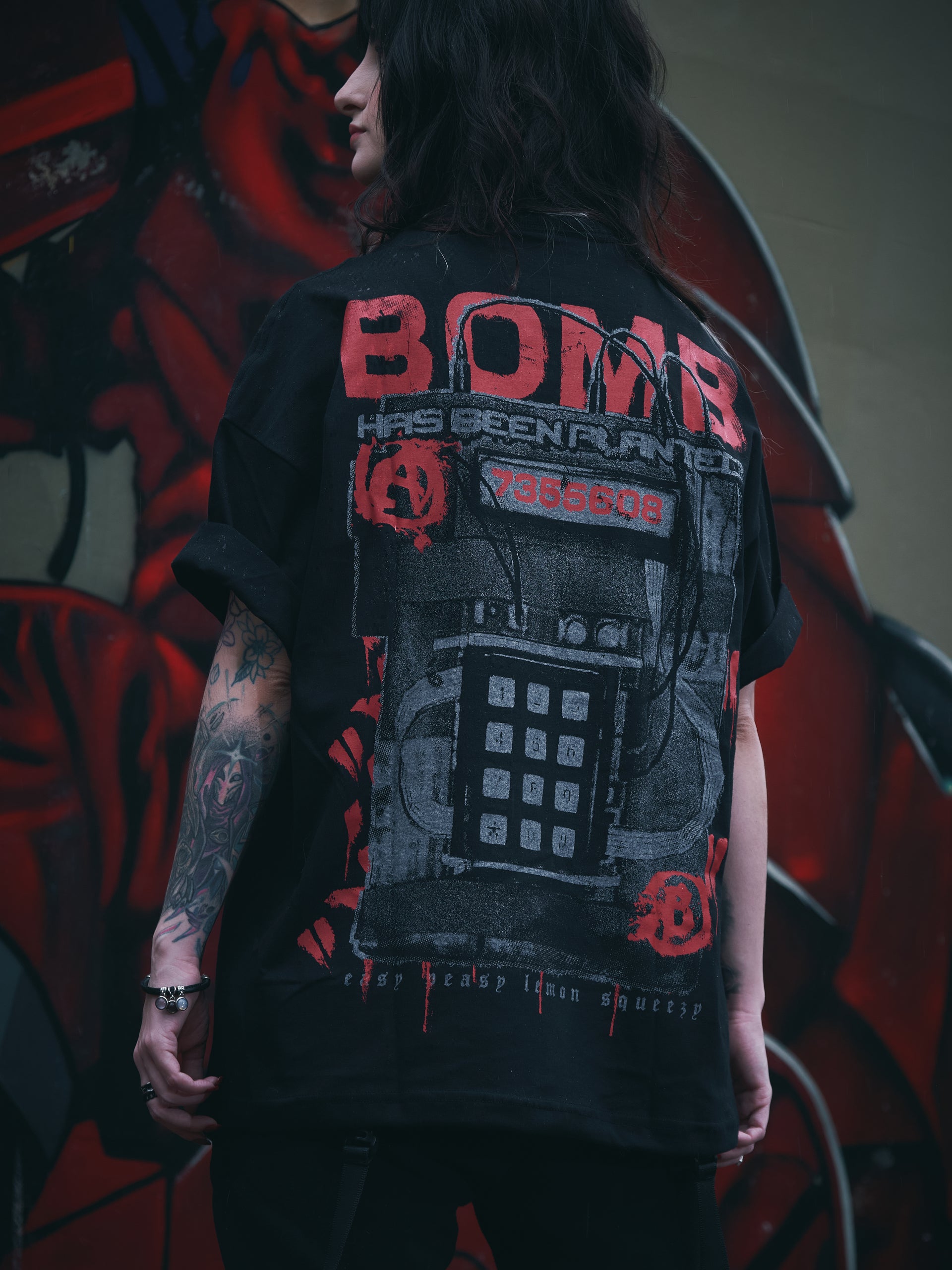 Camiseta Oversized Drop "Has Been Planted"