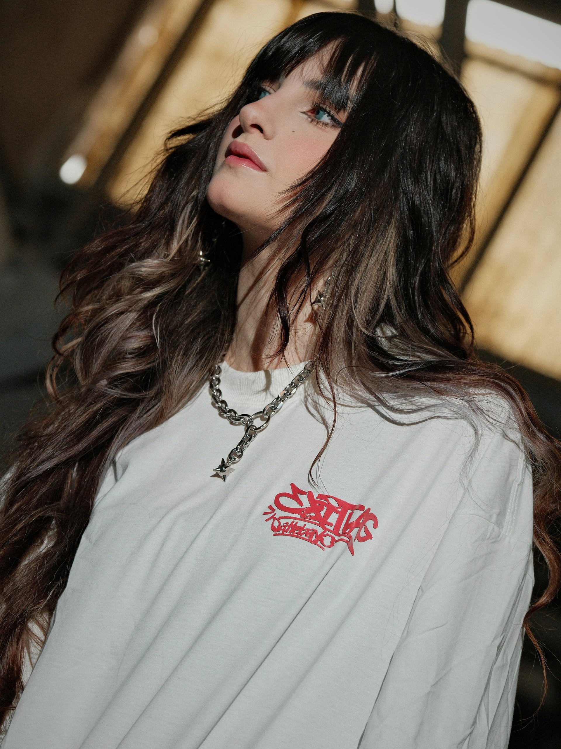 Kit com 2x Camisetas Oversized Drop "Has Been Planted" (2x Off White)