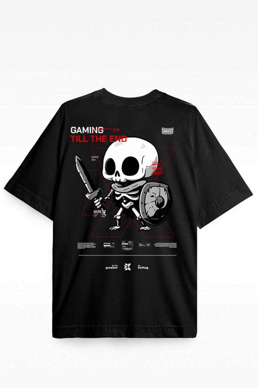 Camiseta StreetWear Gaming Till The End - ExitLag Store