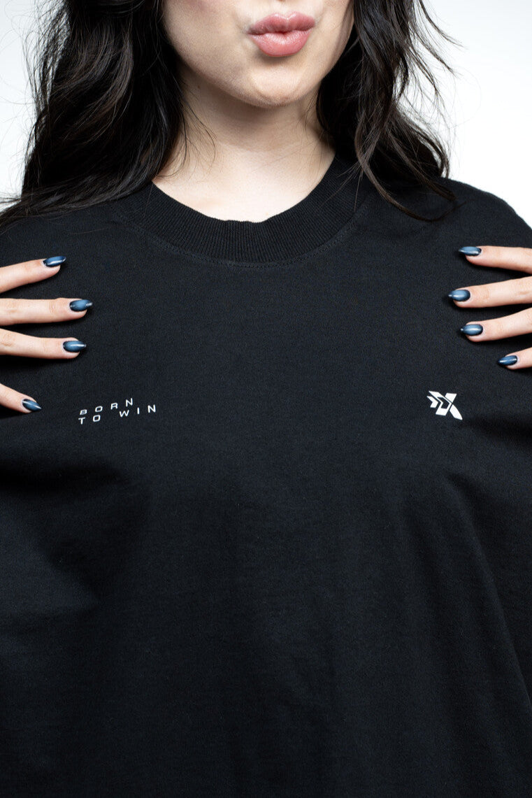 Camiseta OverSized Boxy Born to Win Basic - ExitLag Store