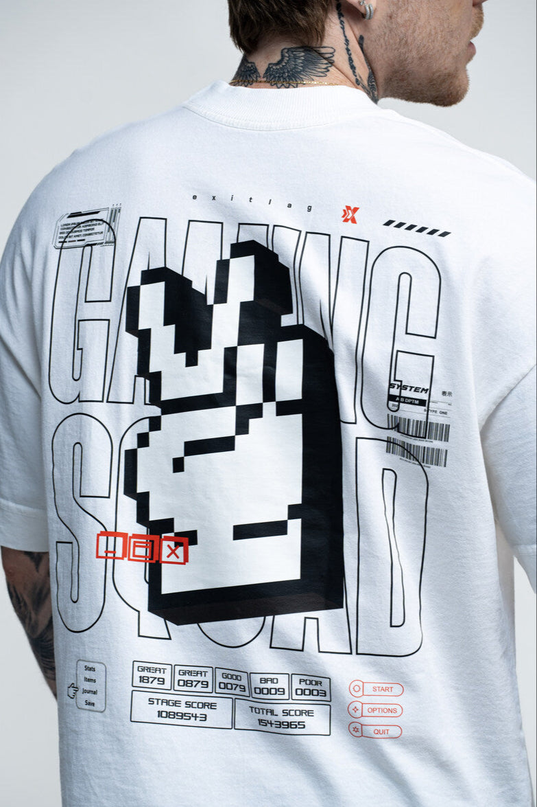 Camiseta OverSized Boxy Gaming Squad - ExitLag Store