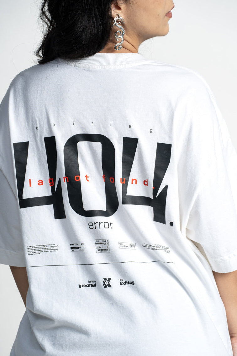 Camiseta Oversized 404 Error - ExitLag Store