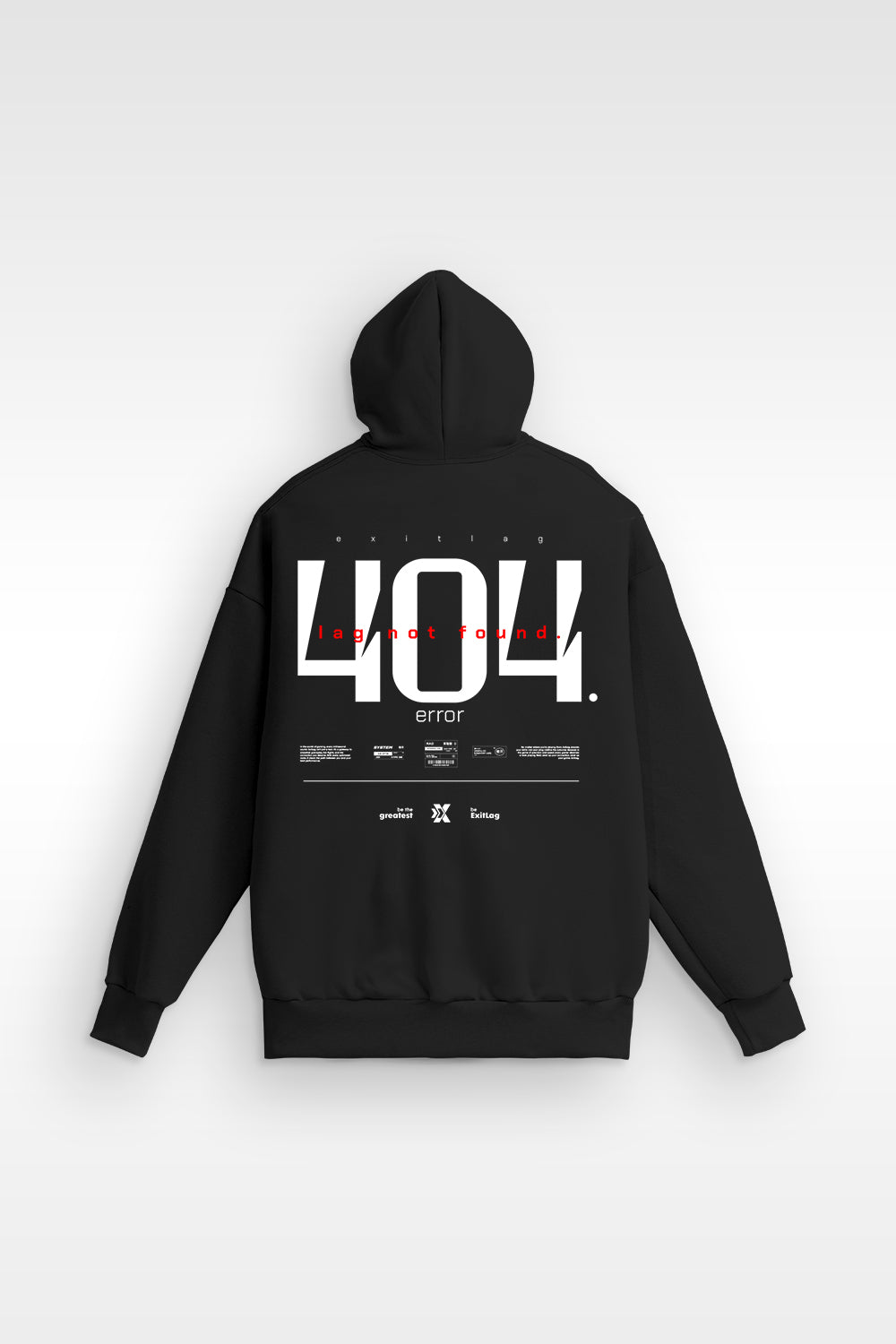 Moletom Boxy 404 Error - ExitLag Store