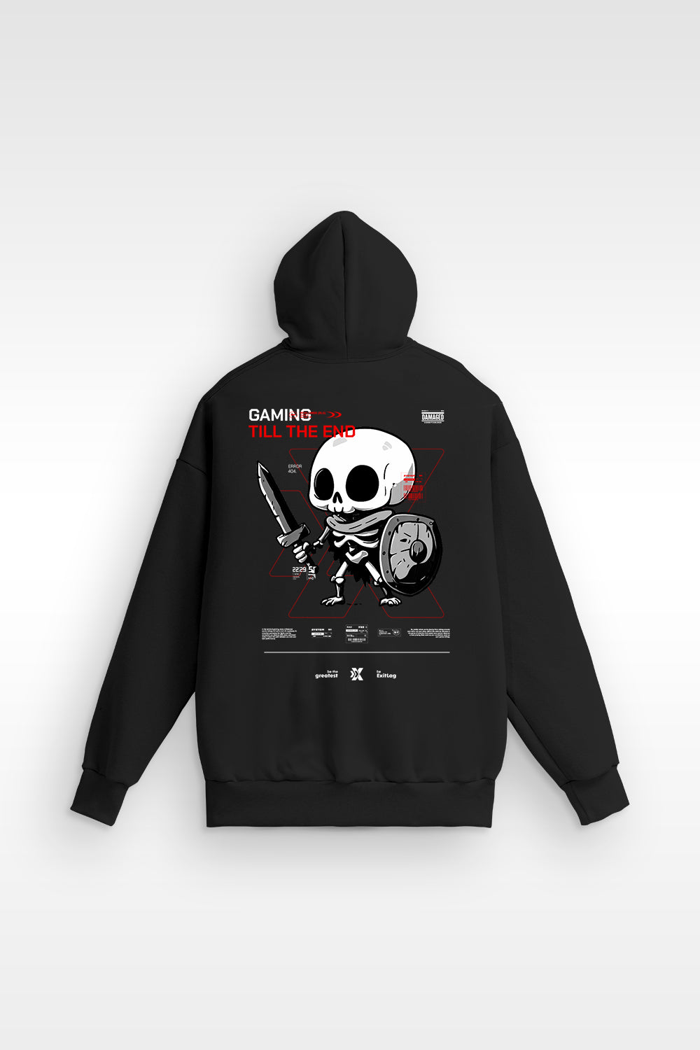 Moletom Boxy Gaming Till The End - ExitLag Store