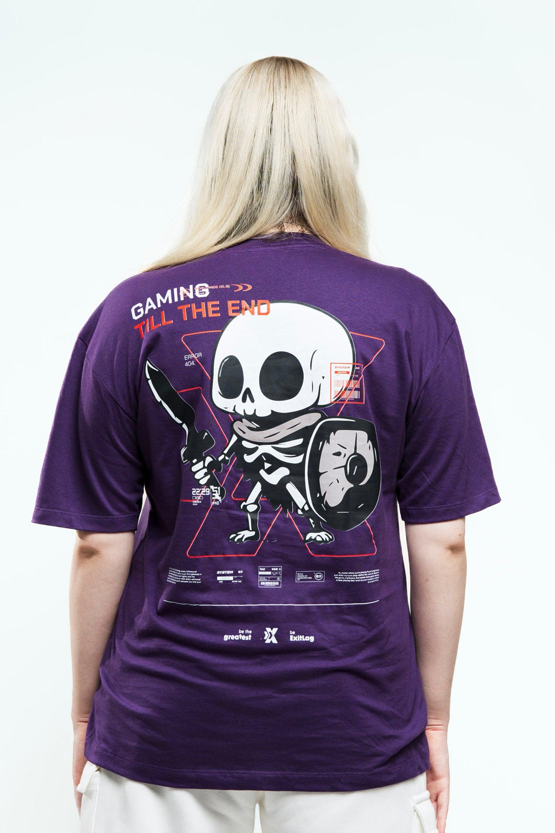 Camiseta StreetWear Gaming Till The End - ExitLag Store