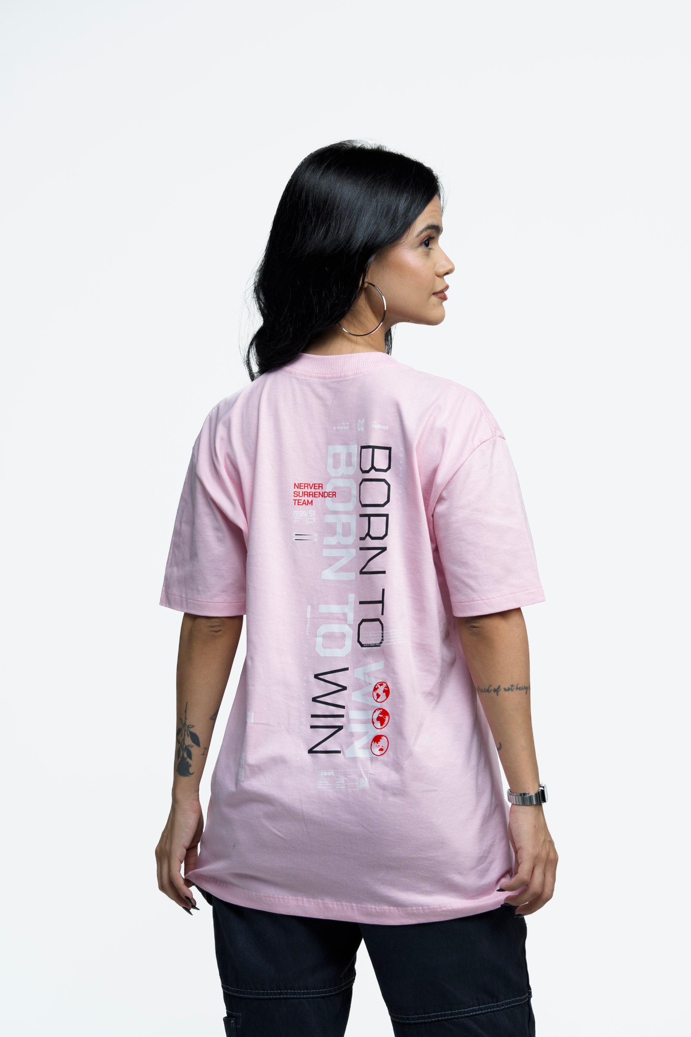 Camiseta StreetWear Born to Win - ExitLag Store